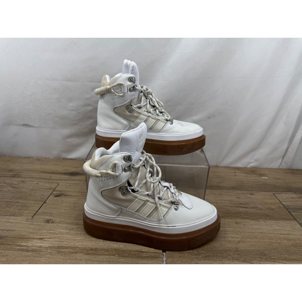Adidas x Ivy Park Super Sleek Boot White Gum GX2782 Womens 7 Platform High Top